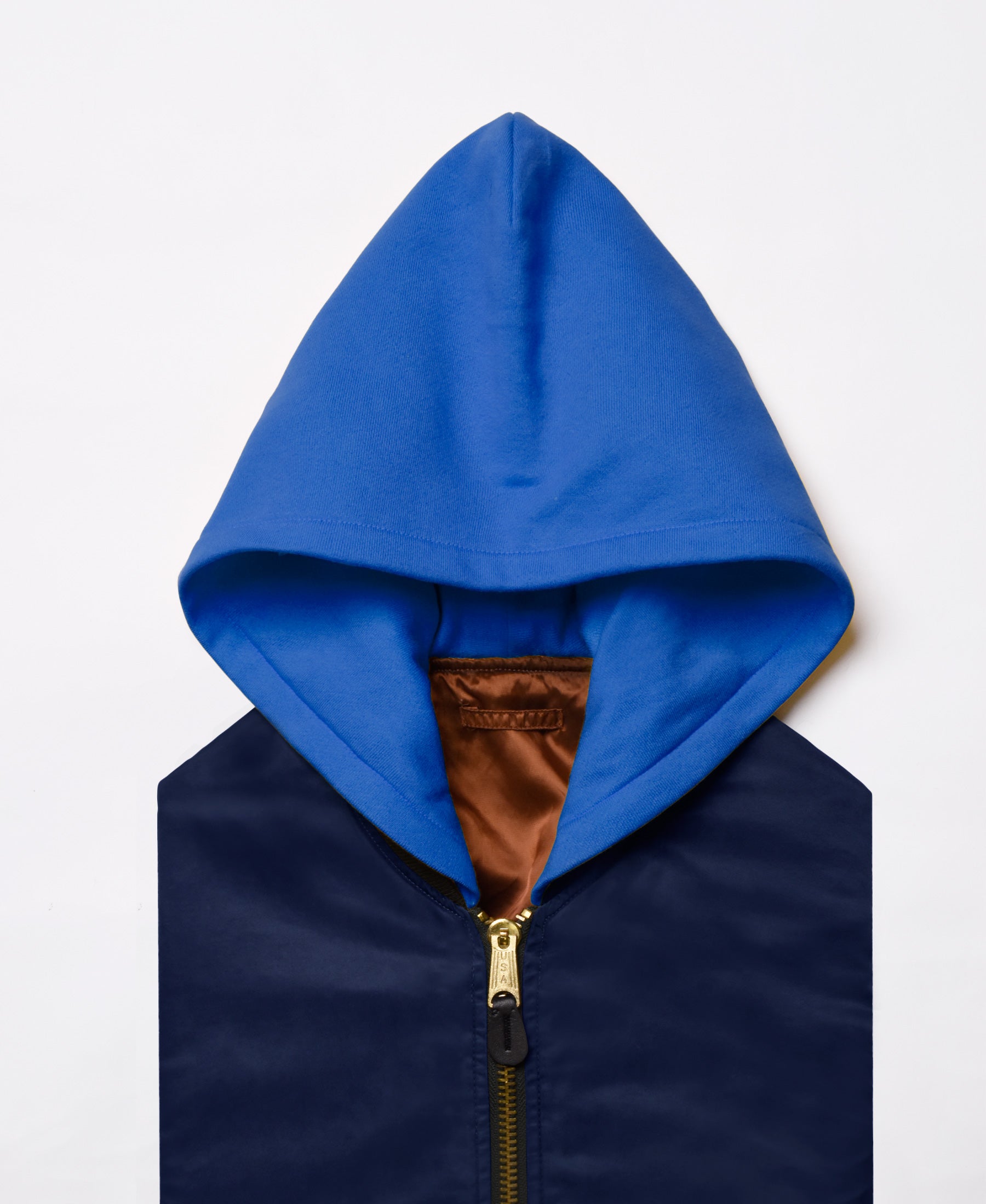 CUSTOM OPTION : COTTON FLEECE HOOD BLUE ( LIMITED COLOR )