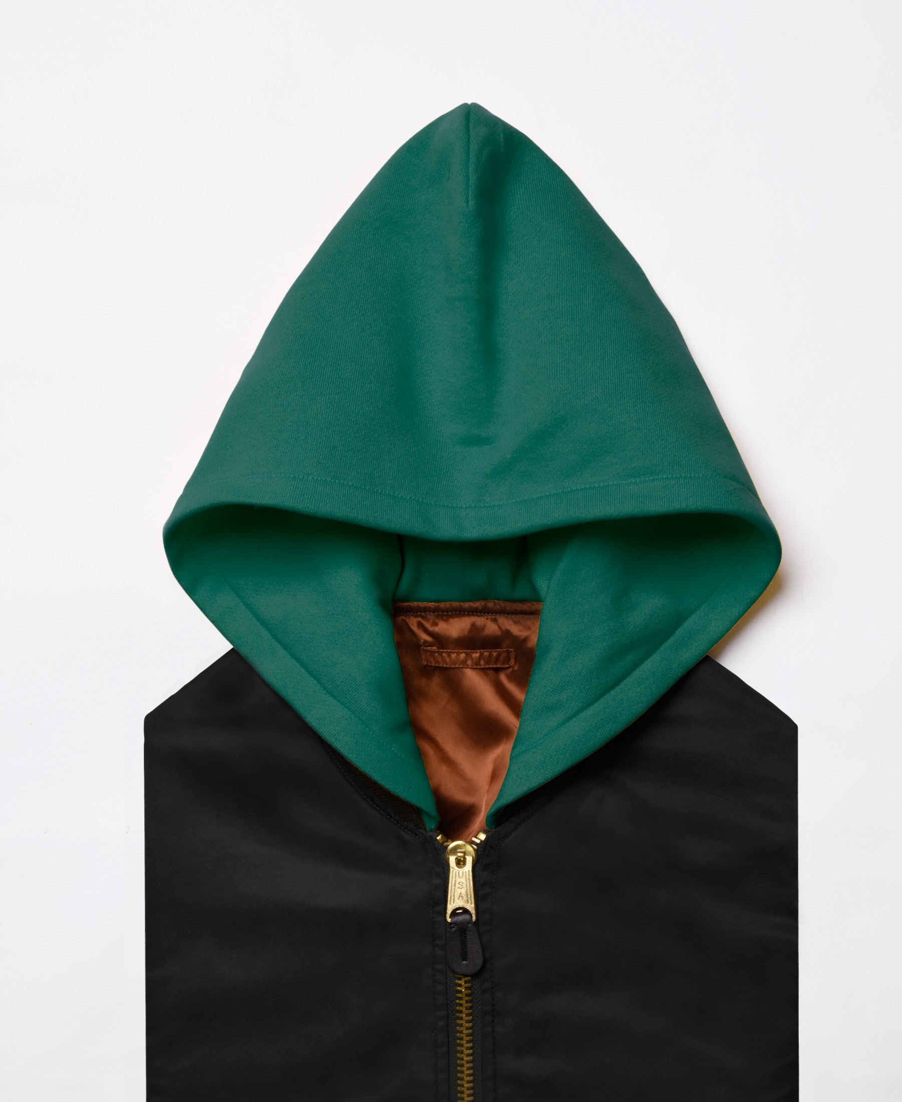 CUSTOM OPTION : COTTON FLEECE HOOD GREEN ( LIMITED COLOR )