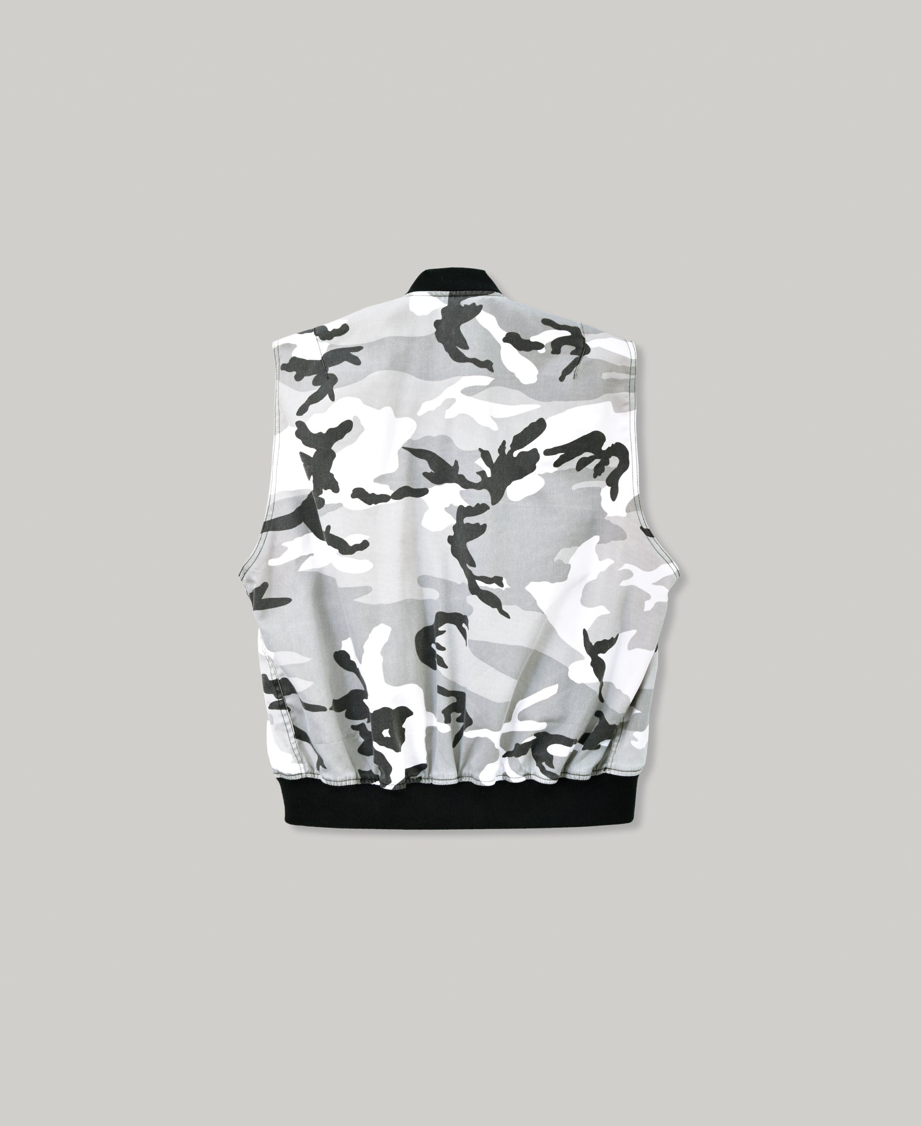 NEW | NON-PADDED SLEEVE-LESS BOMBER JACKET |  UC