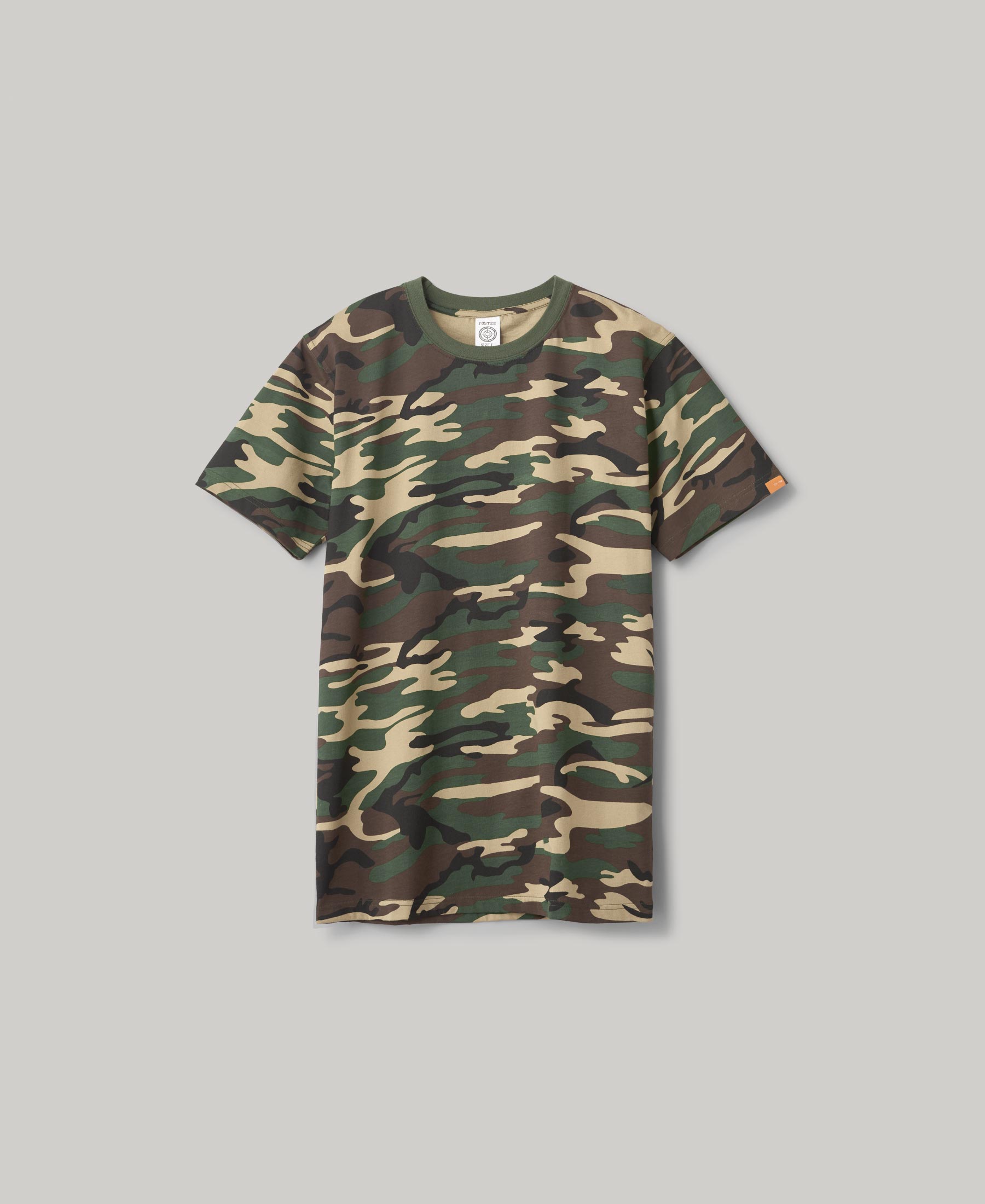 SS CAMO TSHIRT | VINTAGE WASH