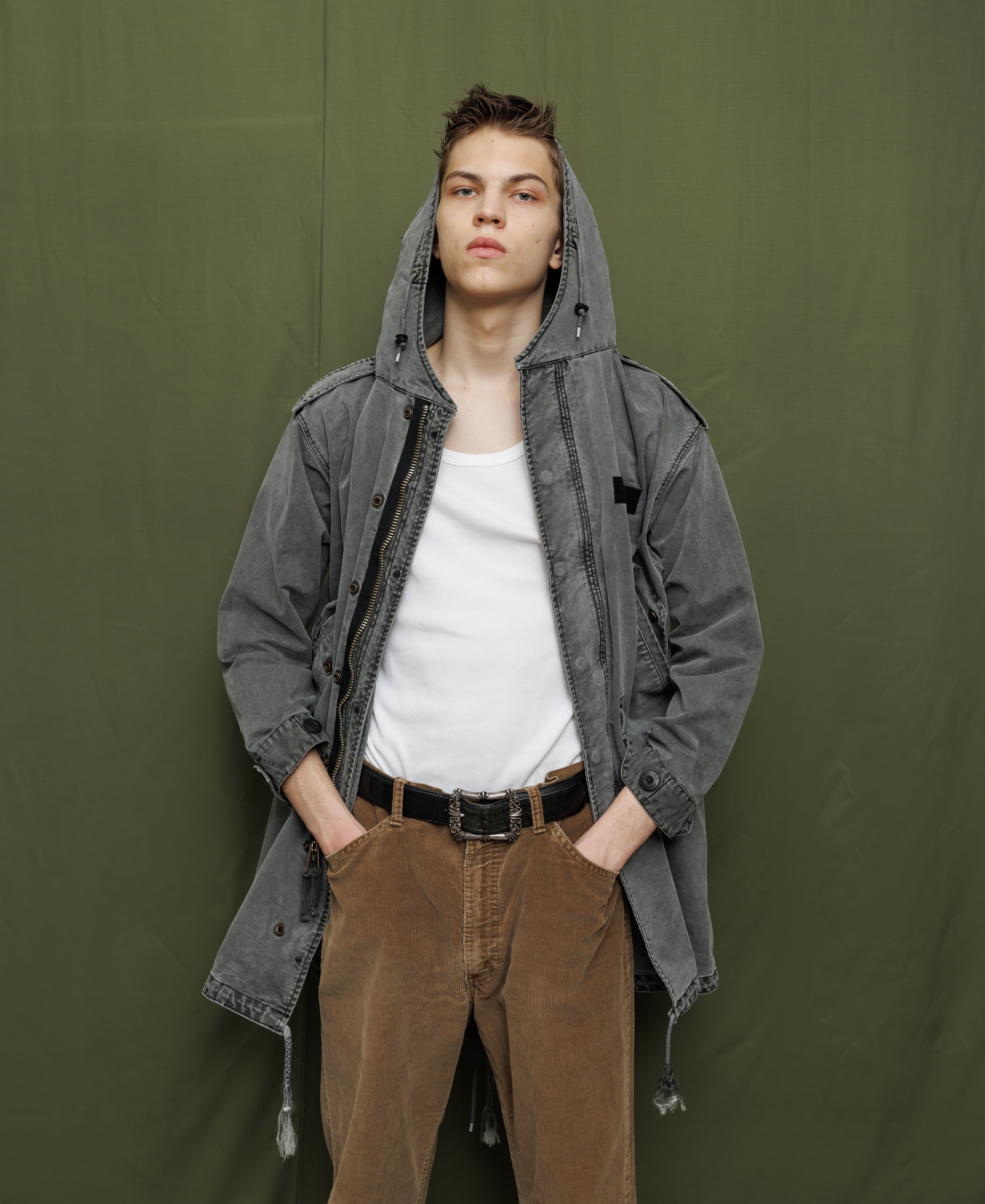 Upcycle Project | Garment Dyed M-51 Mods Coat | Black