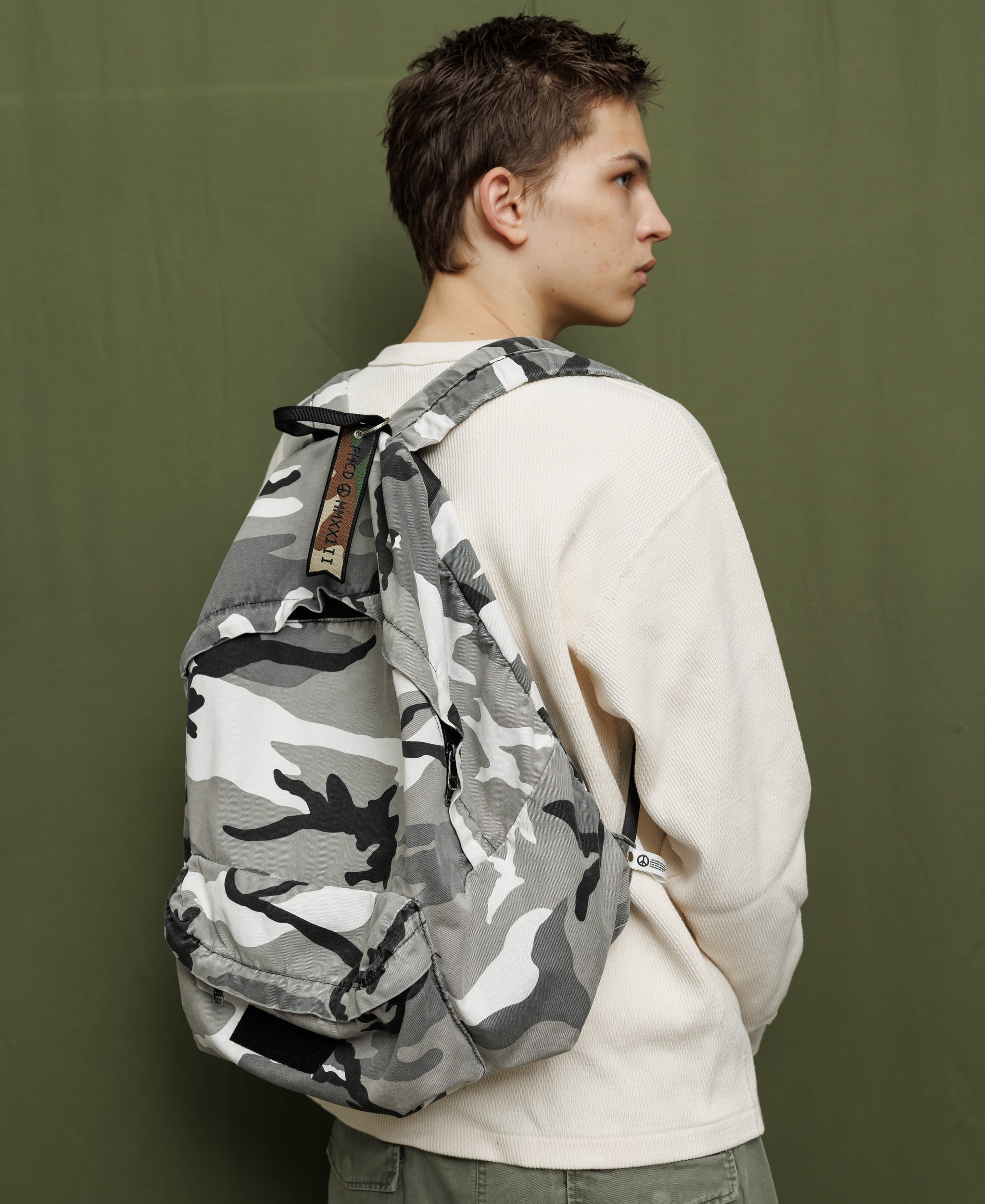 SUN FADED WASH CAMO DAY PACK - URBAN CAMO