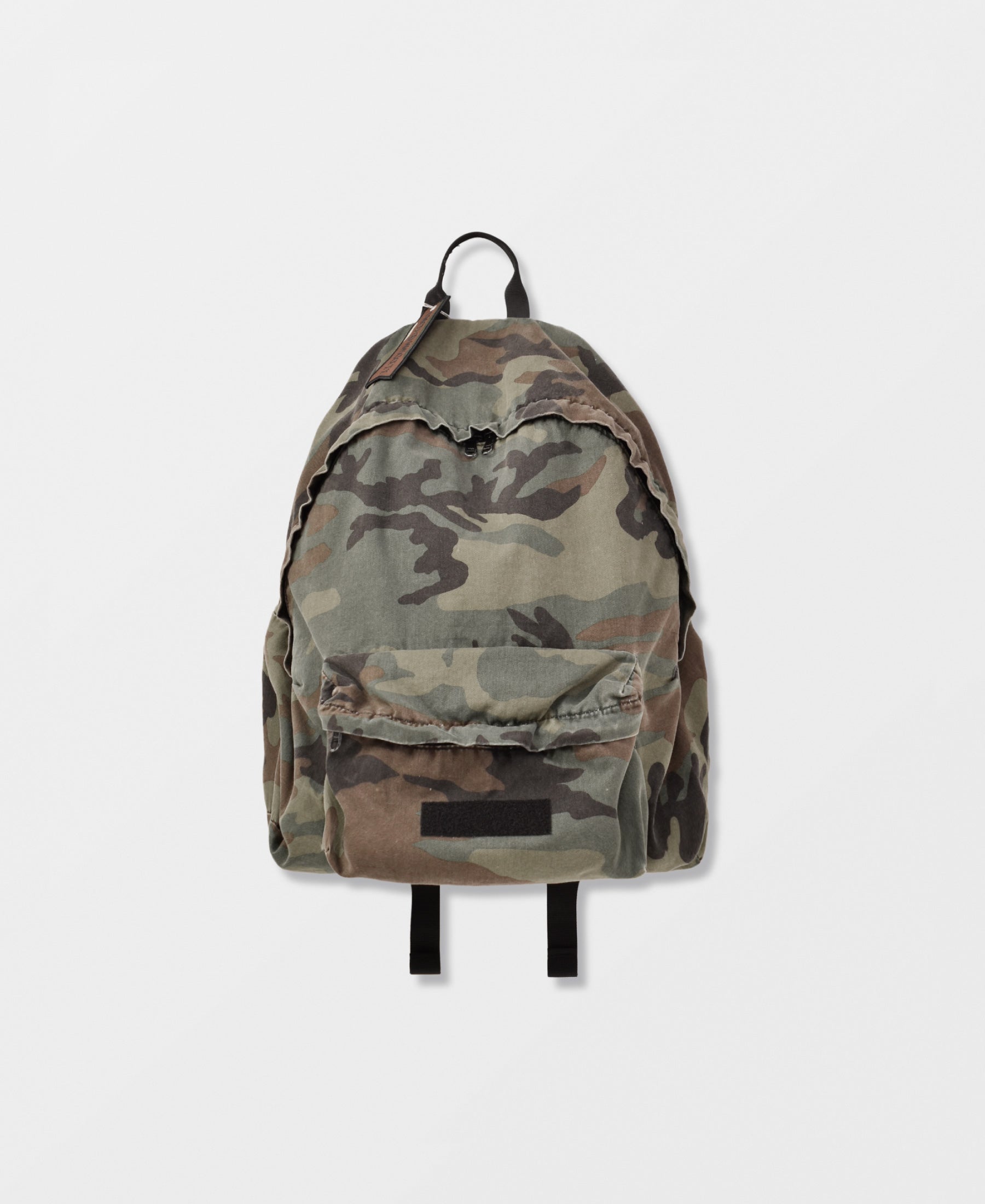SUN FADED WASH CAMO DAY PACK - WOODLAND CAMO