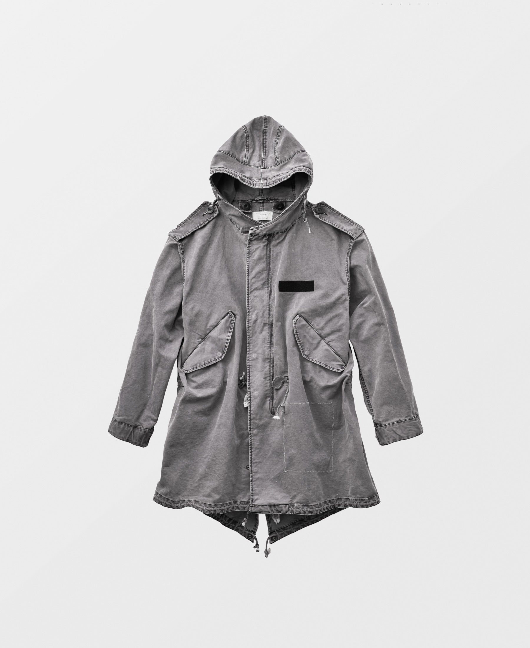 Upcycle Project | Garment Dyed M-51 Mods Coat | Black