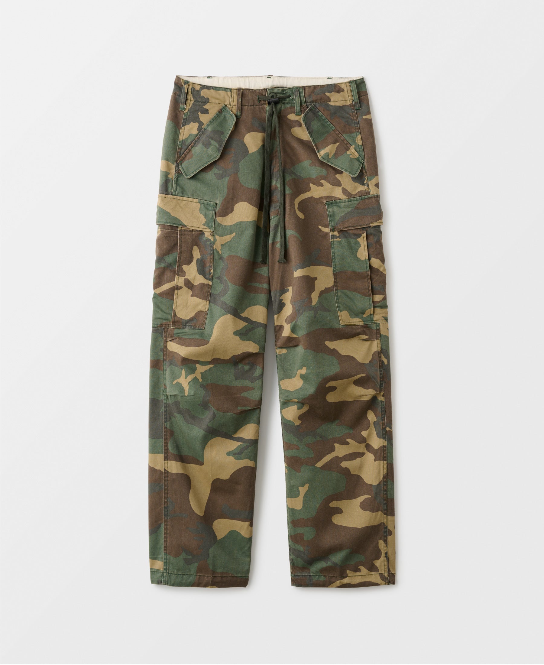 Camo M65 Field Cargo Trousers | Vintage Wash