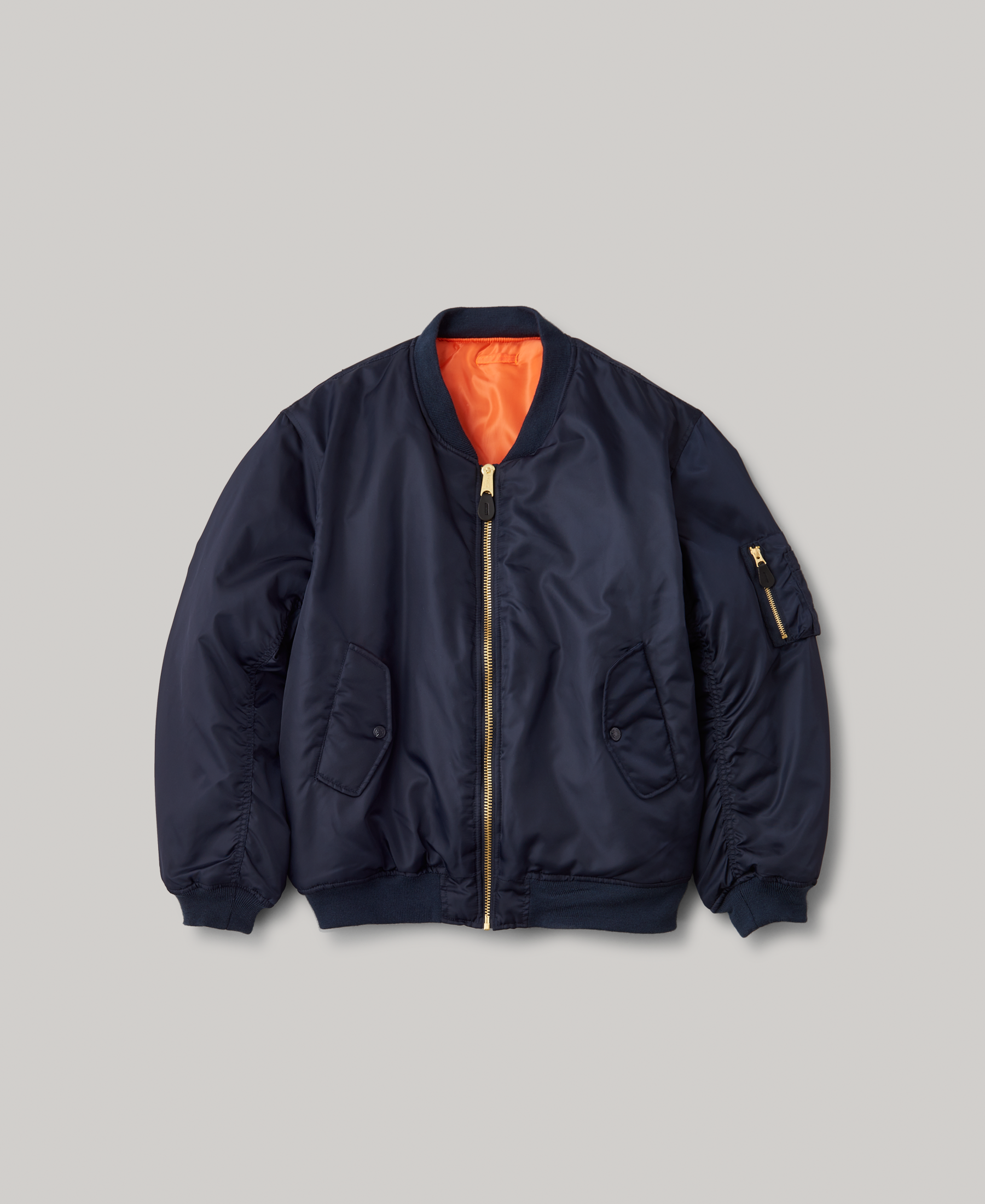 肩幅53Fostex garments Ma-1 ボンバージャケット  jacket