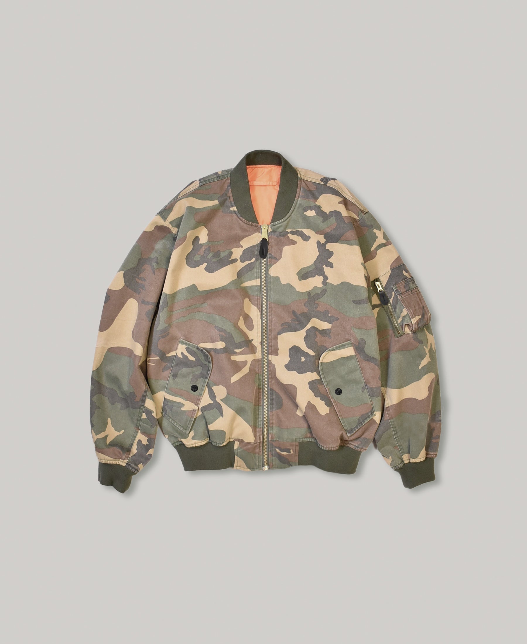 肩幅53Fostex garments Ma-1 ボンバージャケット  jacket